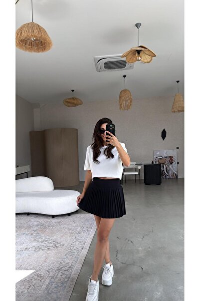 Buket Teke Fekete eredeti tenisz rövidnadrág szoknya