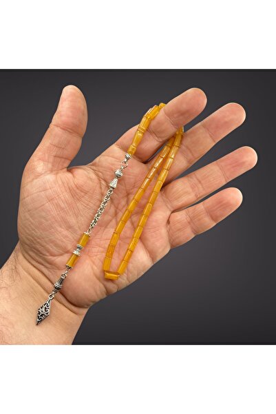 Kt 5x8 mm KESME SIKMA KEHRİBAR TESBİH