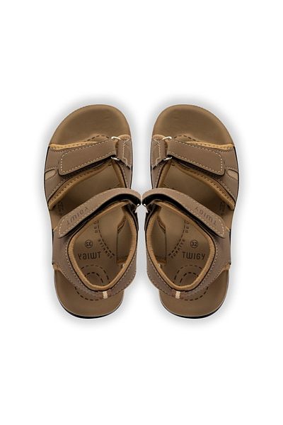 Twigy Beige Adventure Kids Sandals - 28/35
