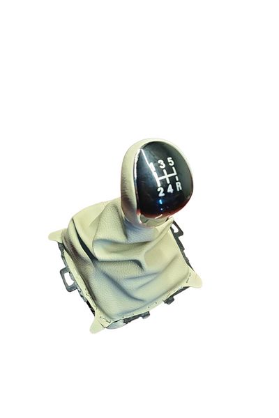 FVR Ford Fiesta Black Scheme Beige Gear Shift Gaiter and Knob 2008-2012