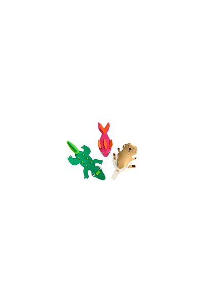 Babymax Babygreat, Foam Bath Toy Marine Animals (sea otter, crocodile, fish), GB-T2