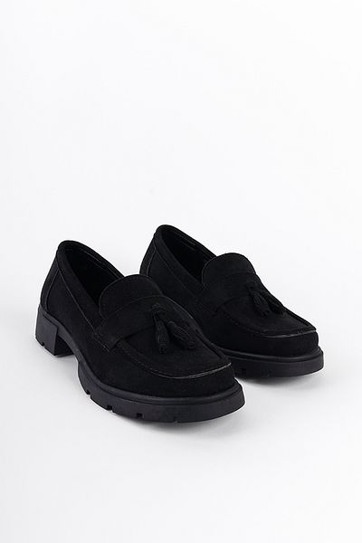 Capone Outfitters Дамски мокасини Trak Sole с пискюли