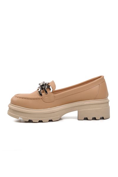 Aspor Nude Nut Women's Casual Loafer Shoes