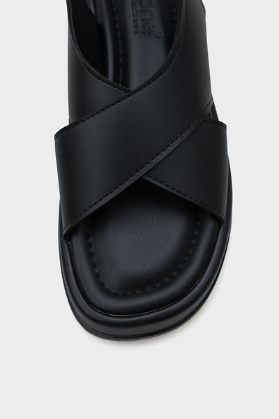 Capone Outfitters Sandały damskie Dena Wedge Heel Cross Strap