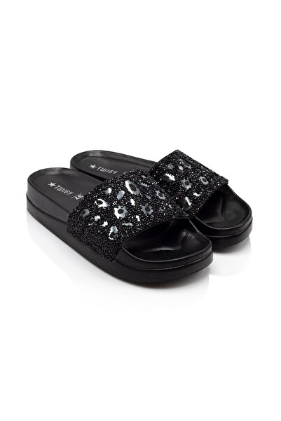 Twigy Γυναικείες Παντόφλες Nolan Μαύρες - Μέγεθος 36/40