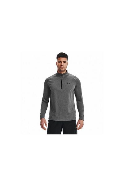 Under Armour Bluza cu fermoar scurt Under Armour, Tech 2.0, Poliester, S, Gri