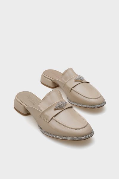 Capone Outfitters Γυναικείες παντόφλες Maya Stone Closed Toe