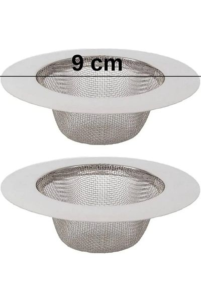 MG HOME 1 Piece Sink Strainer Kitchen Strainer 9 cm Stainless Steel Sink Strainer - Sink Strainer