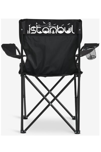 Toysan Katlanır Çantalı Rejisör Kamp Sandalyesi Istanbul Baskılı Logolu Özel ...
