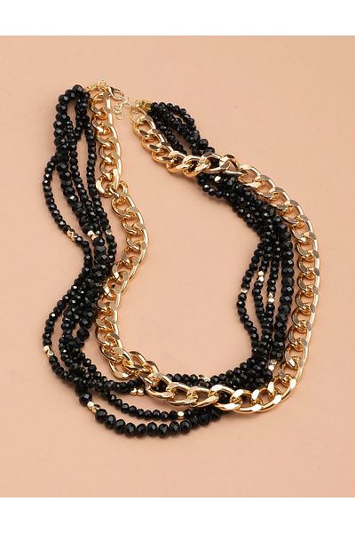 İLVİ Bellanca Black Women's Necklace