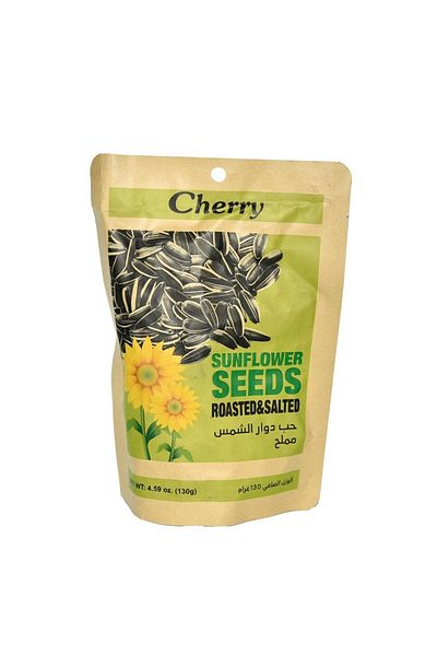 Cherry Salted sunflower seeds - 130g * 6 pieces (6 bags)