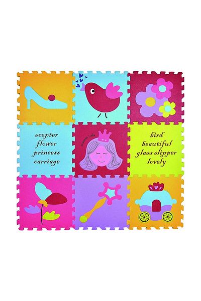 Babymax Babygreat, Puzzle Mat Princess from the Enchanted Land, 92x92 cm, 13mm, GB-MPS129