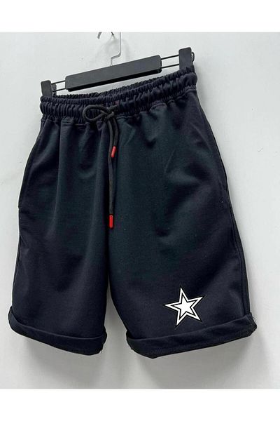 woonkey UNISEX ΜΕ ΕΛΑΣΤΙΚΗ ΜΕΣΗ ΜΑΥΡΟ ΚΑΛΟΚΑΙΡΙΝΟ ΣΟΡΤΣ