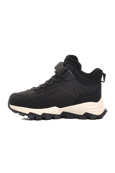 Aspor Black Unisex Velcro Kids Boots