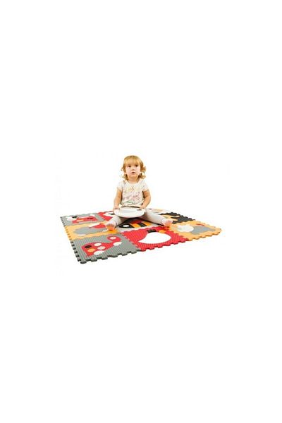 Babymax Babygreat Puzzle Mat Happy Animals 92x92 cm