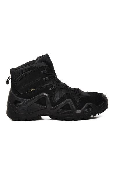Scootland Black Trekking Outdoor Boots