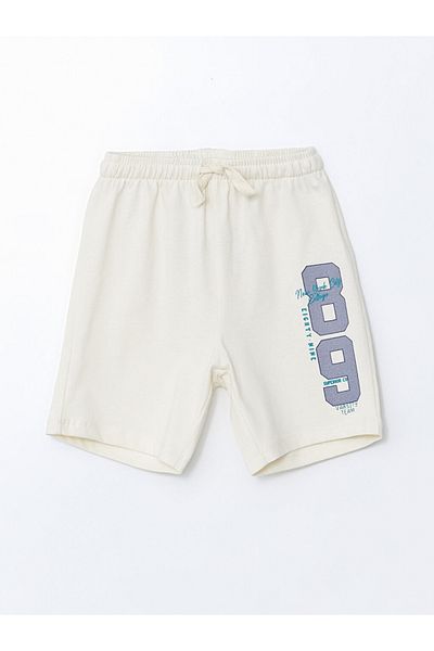 LC Waikiki Lcw Kids Elastic Waist Printed Boys Shorts 2 Pack