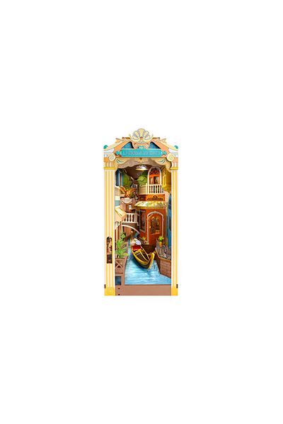 Rolife 3D Puzzle, DIY Book Nook – Romantic Venice, Rolife, 110 pieces