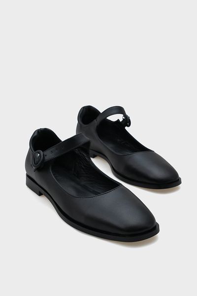 Capone Outfitters Dámské boty Beth z pravé kůže Mary Jane