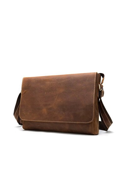 delis Geanta pentru barbati, piele naturala, Maro