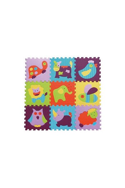 Babymax Babygreat Puzzle Mat Happy Animals 92x92 cm