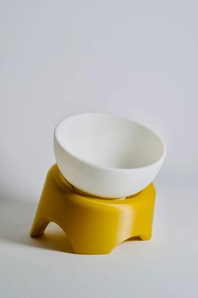 CharmFancy 1/12 Scale Pet Food Water Bowl Miniature Diorama Ware Accessory