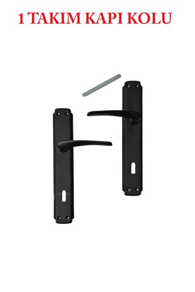 HOMDEP Aynalı Kapı Kolu Kapı Kulpu Kulbu Brawo 1 Takım Sağ kol Sol kol Siyah ...