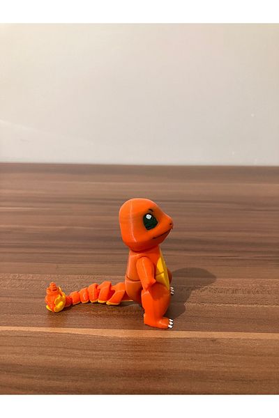 genomera Charmander Flexible Jointed Pokemon