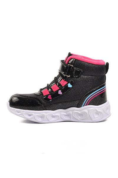 Aspor Black Girl's Boots