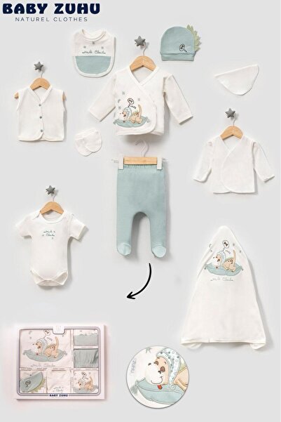 MİLAYS LİFE HOME COLLECTİON MİLAYS SEVİMLİ UYUYAN DİNAZOR YENİDOĞAN 10 LU HAS...