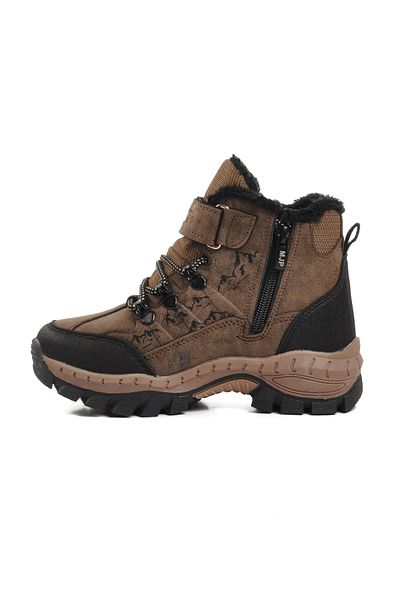 Aspor Black Mink Kids Boots