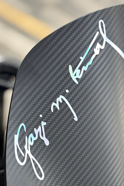 Banxtre Motor ve Kask için Hologramlı Gazi Mustafa Kemal Sticker Etiket (15CM...