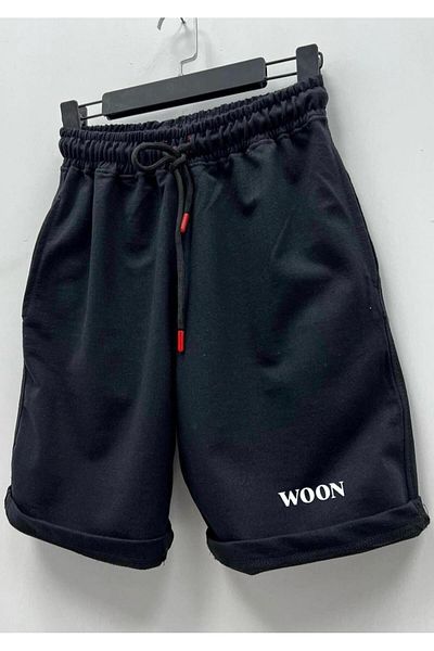 woonkey UNISEX ΜΕ ΕΛΑΣΤΙΚΗ ΜΕΣΗ ΜΑΥΡΟ ΚΑΛΟΚΑΙΡΙΝΟ ΣΟΡΤΣ