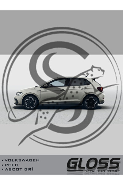 Gloss Detailing Volkswagen Polo Ascot Grisi LA7A- Profesyonel Çizik Ve Taş iz...