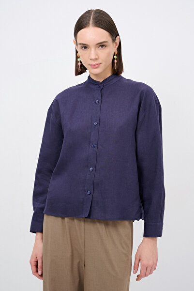 Love My Body Keten Gömlek