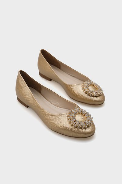 Capone Outfitters Balerini de damă cu cataramă rotundă de piatră