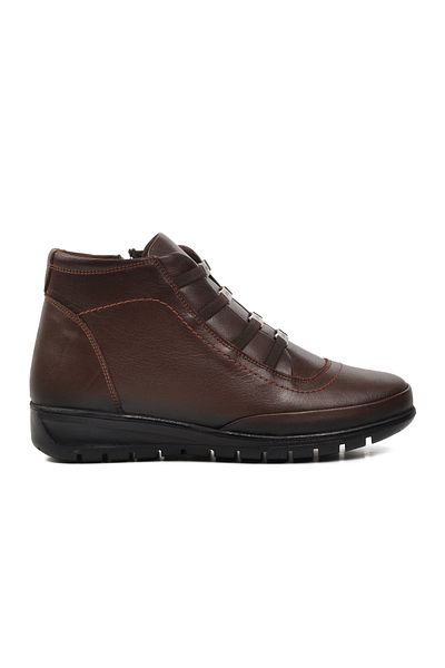 Voyager Brown Genuine Leather Women's Boots
