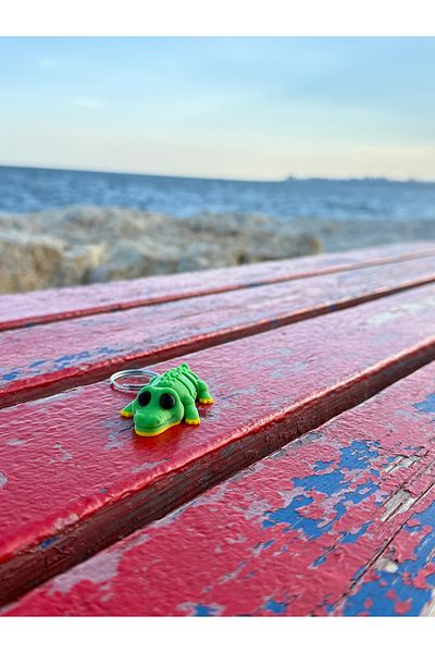 3dyonix Crocodile Moving Keychain