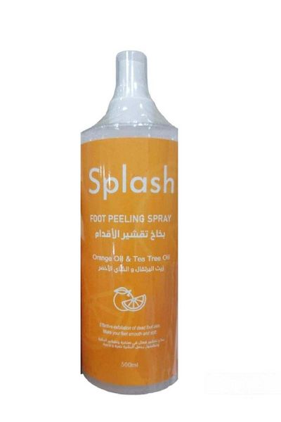SPLASH Foot Peeling Spray with Orange Oil and Green Tea 500ml