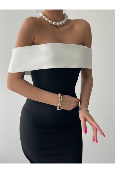 Generic Brand Danny Strapless Dress Black