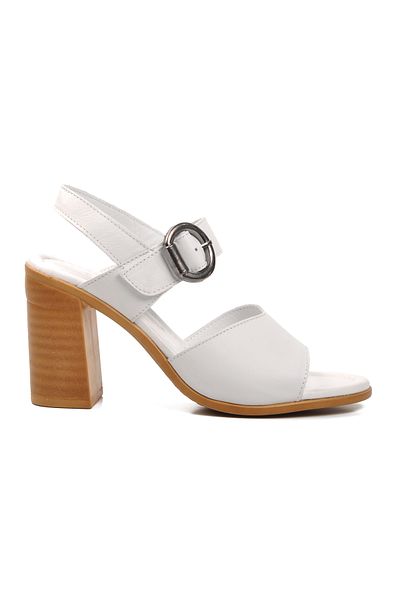 Voyager White Women's Heeled Sandals