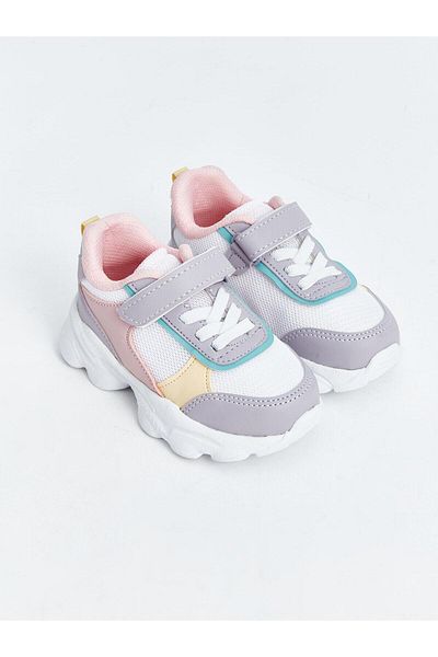 LC Waikiki Lcw Steps Color Blocked Baby Girl Sneakers (S4)