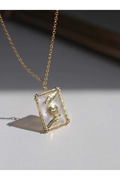 SEZGİLİ Çelik The Magican Tarot Kolye Kadın Anneler Günü Kolye