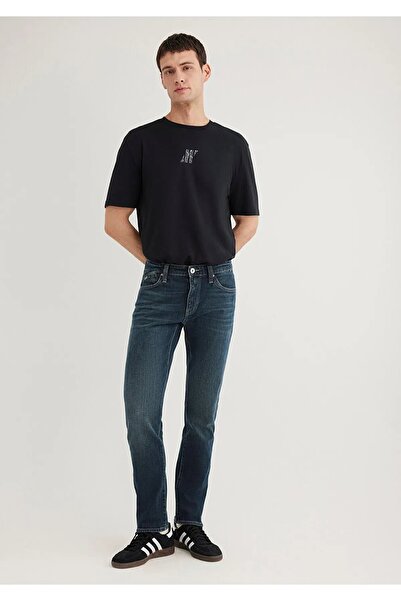 Mavi Jake Blue Black Ecru Jean Trousers 0042288003