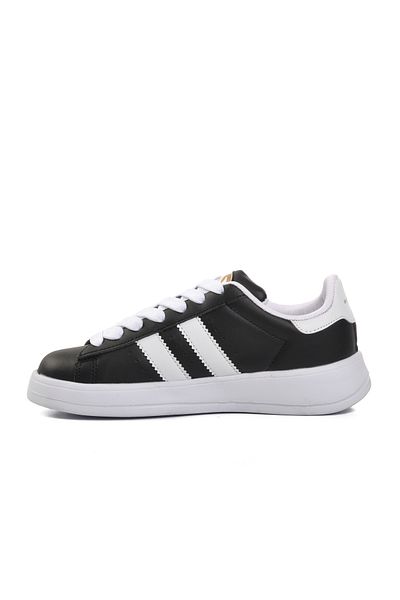 Aspor Black White Unisex Sports Shoes