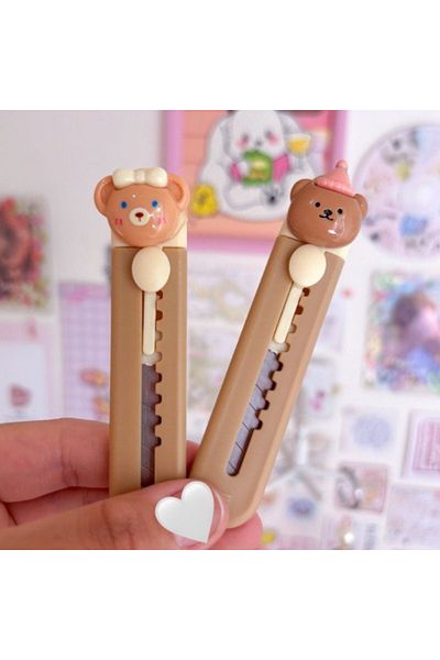 NaSaDAN 1 Mini Coffee Bear Utility Knife Falçata