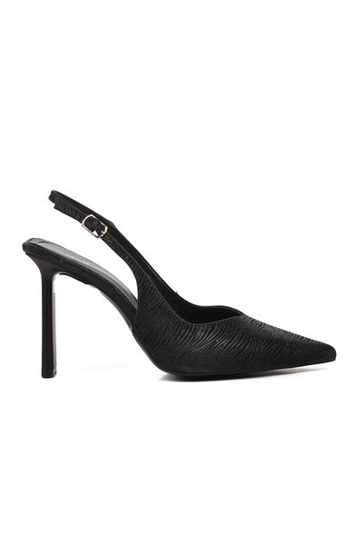 Aspor Black Women's Evening Dress Shoes