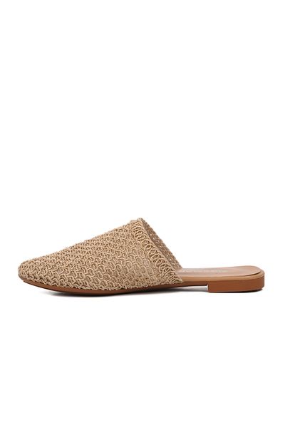 Aspor Beige Women's House Slippers
