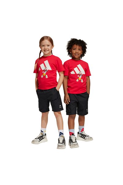 adidas طقم مزدوج للأطفال Lk Dy Mm T Set Jf3639