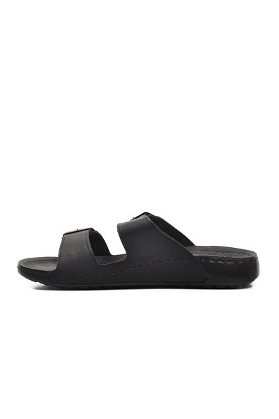 Aspor Black Men's Slippers
